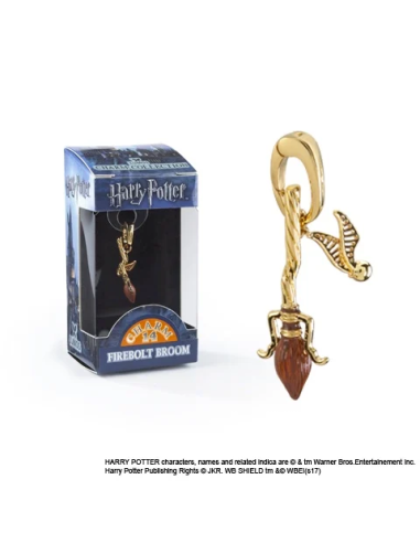 HARRY POTTER - Pendentif Charm Lumos 14 - Balai...