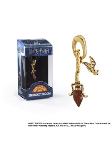 HARRY POTTER - Pendentif Charm Lumos 14 - Balai...