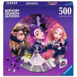 K-POP DEMON HUNTERS - Puzzle Rond 500p