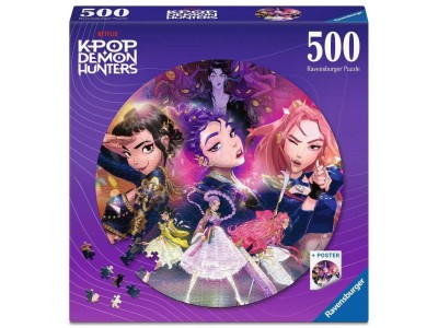 K-POP DEMON HUNTERS - Puzzle Rond 500p