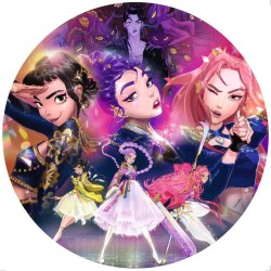K-POP DEMON HUNTERS - Puzzle Rond 500p 2