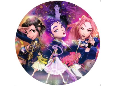 K-POP DEMON HUNTERS - Puzzle Rond 500p