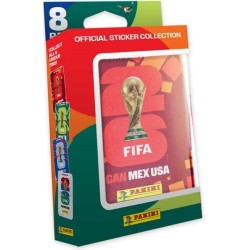 FIFA WORLD CUP 2026 - Panini Trading cards Pocket Tin (8...