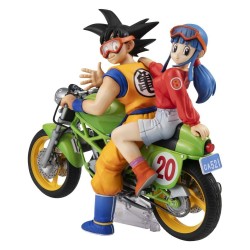 DRAGON BALL Z - Son Goku & Chichi - Statuette Desktop...