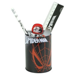 SPIDER-MAN - Set de Papeteire + Pot à Crayon - 7pc. 2