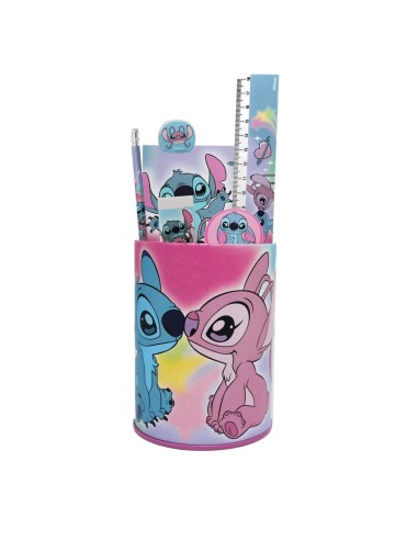 LILO & STITCH - Set de Papeteire + Pot à Crayon...