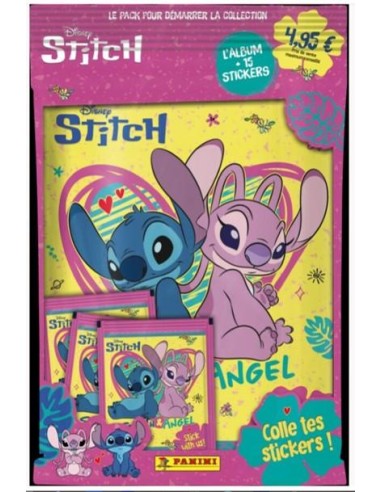 STITCH - Panini Starter Pack (1 album + 3 packets)