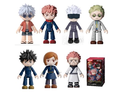 JUJUSTU KAISEN - Flexi Figs Vol.1 - Blind Box (6pcs)