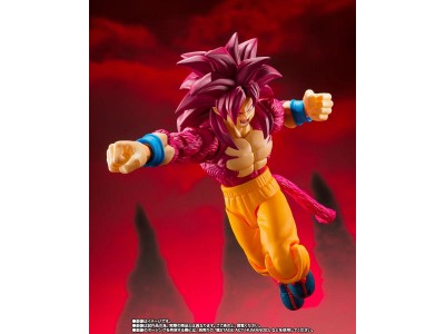 DRAGON BALL DAIMA - Goku Super Saiyan 4 -Figurine S.H. Figuarts 14.5cm