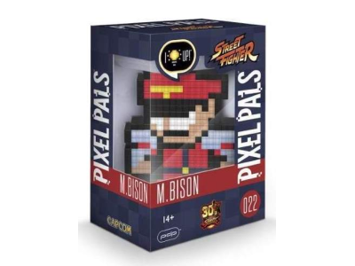 PIXEL PALS Light Up Collectible Figures - Street Fighter - Bison