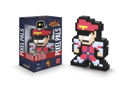 PIXEL PALS Light Up Collectible Figures - Street Fighter - Bison