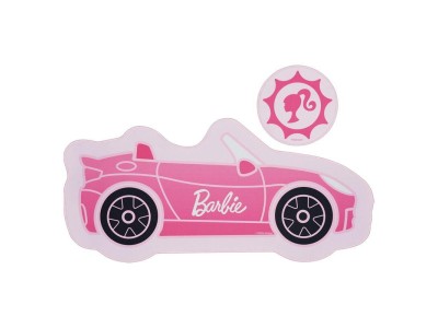 BARBIE - Voiture - Tapis de Bureau XL + 1 Sous-Verre