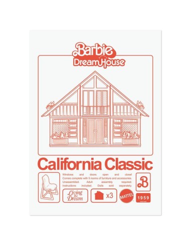 BARBIE - California Classic Dreamhouse - Art...
