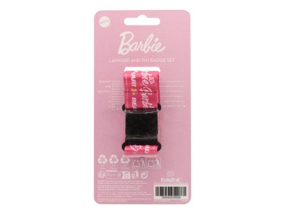 BARBIE - Lanyard & Pin's Edition Limitée