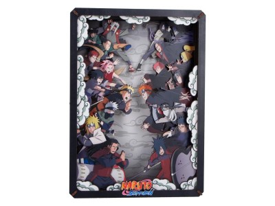 NARUTO - Combat - Théatre en bois (Large)