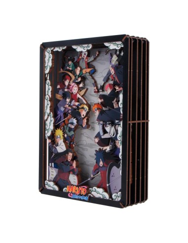 NARUTO - Combat - Théatre en bois (Large)