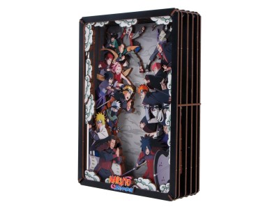 NARUTO - Combat - Théatre en bois (Large)