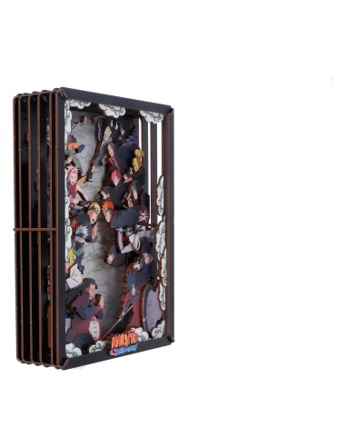 NARUTO - Combat - Théatre en bois (Large)