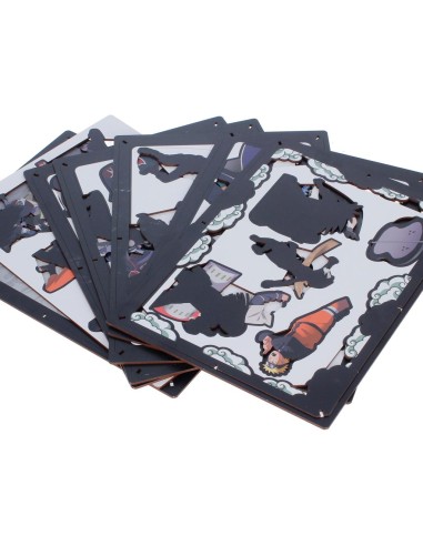 NARUTO - Combat - Théatre en bois (Large)