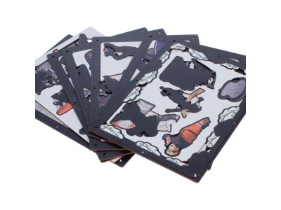 NARUTO - Combat - Théatre en bois (Large)