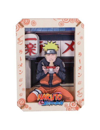 NARUTO - Ramen - Théatre en bois (Médium)