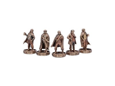 LE SEIGNEUR DES ANNEAUX - Hobbits de la Comté - Set 5 Statuette 7cm