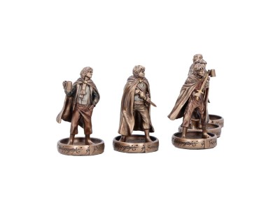 LE SEIGNEUR DES ANNEAUX - Hobbits de la Comté - Set 5 Statuette 7cm