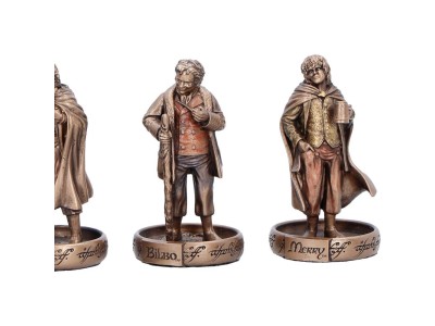 LE SEIGNEUR DES ANNEAUX - Hobbits de la Comté - Set 5 Statuette 7cm