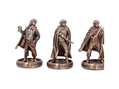 LE SEIGNEUR DES ANNEAUX - Hobbits de la Comté - Set 5 Statuette 7cm