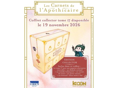 LES CARNETS DE L'APOTHICAIRE - Tome 17 - EDITION COLLECTOR