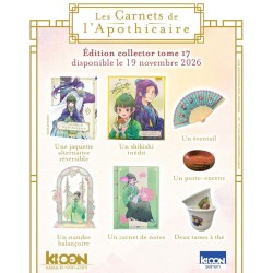 LES CARNETS DE L'APOTHICAIRE - Tome 17 - EDITION COLLECTOR 2