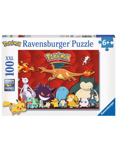 POKEMON - Puzzle Mes Pokemon - 100 Pces