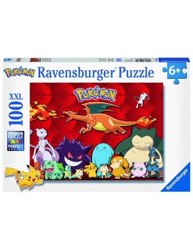 POKEMON - Puzzle Mes Pokemon - 100 Pces