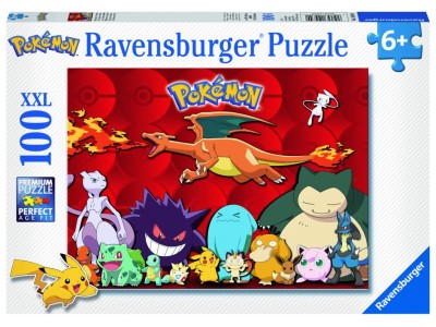 POKEMON - Puzzle Mes Pokemon - 100 Pces