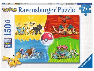POKEMON - Puzzle Pokemon Types - 150 Pces