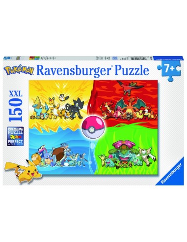 POKEMON - Puzzle Pokemon Types - 150 Pces