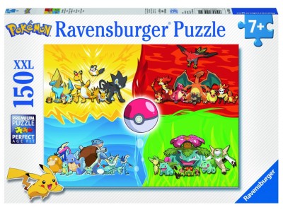 POKEMON - Puzzle Pokemon Types - 150 Pces
