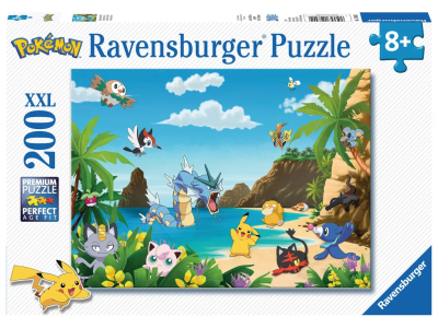 POKEMON - Puzzle Pokemon Attrapez-les Tous - 200 Pces
