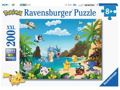 POKEMON - Puzzle Pokemon Attrapez-les Tous - 200 Pces