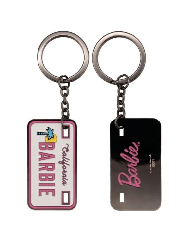 BARBIE - License Plate - Porte-clés Edition...