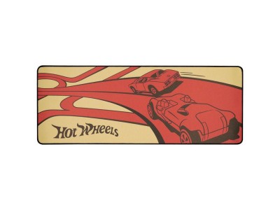 HOT WHEELS - Tapis de Bureau XL + 1 Sous-Verre