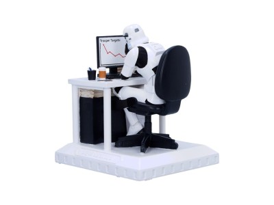 STAR WARS - Stormtrooper "Slave to the Wage" - Statuette 13.7cm