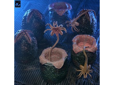ALIENS 40EME ANNIVERSAIRE - Oeuf Alien - Pack 6 accessoire