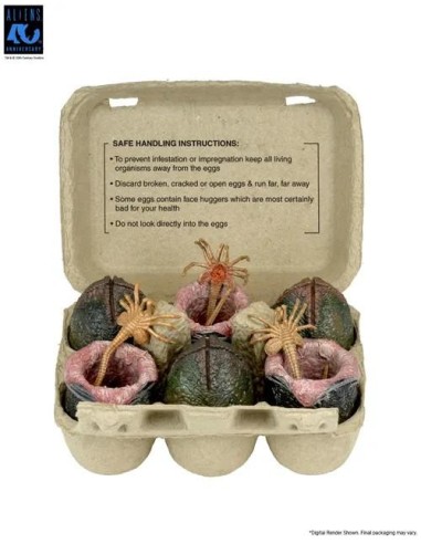 ALIENS 40EME ANNIVERSAIRE - Oeuf Alien - Pack 6...