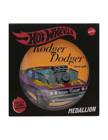 HOT WHEELS - Rodger Dodger - Médaillon Edition...