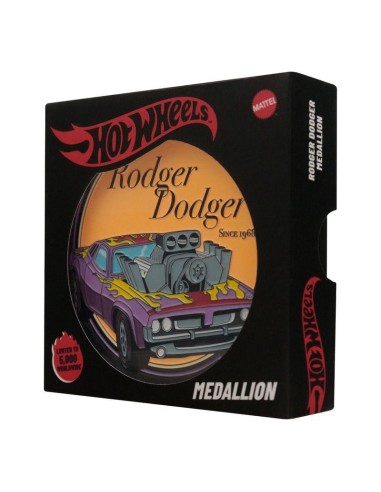 HOT WHEELS - Rodger Dodger - Médaillon Edition...