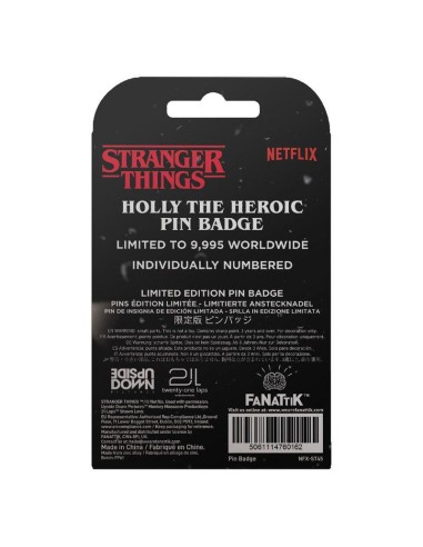 STRANGER THINGS - Holly the Heroic - Pin's...