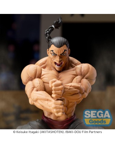 BAKI DOU - Kaioh Retsu - Figurine Luminasta 15cm