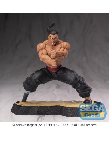 BAKI DOU - Kaioh Retsu - Figurine Luminasta 15cm