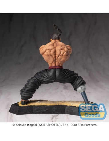 BAKI DOU - Kaioh Retsu - Figurine Luminasta 15cm